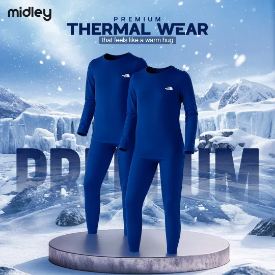 Premium cold-proof Thermal 1 Set - Navy